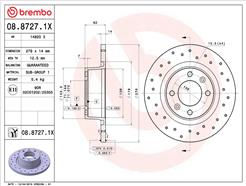 BREMBO 08.8727.1X