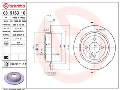 BREMBO 08.9163.11
