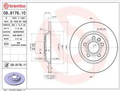 BREMBO 08.9176.11