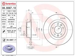 BREMBO 08.9367.11