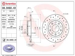BREMBO 08.9460.4X