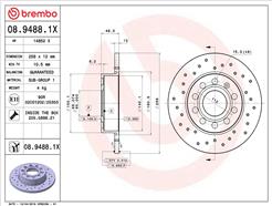 BREMBO 08.9488.1X