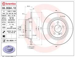 BREMBO 08.9584.11