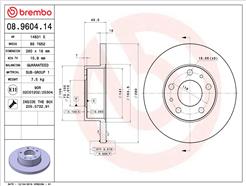 BREMBO 08.9604.14