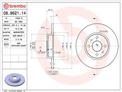 BREMBO 08.9621.14