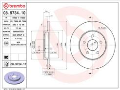 BREMBO 08.9734.11