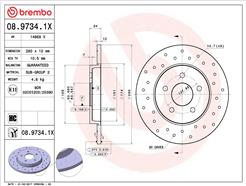 BREMBO 08.9734.1X