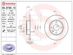 BREMBO 08.9739.10
