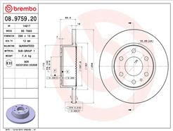 BREMBO 08.9759.20
