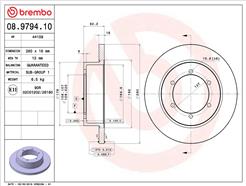 BREMBO 08.9794.10