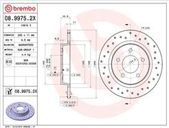 BREMBO 08.9975.2X