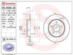 BREMBO 08.A029.21