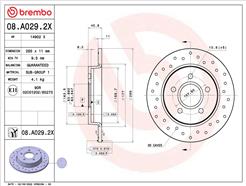 BREMBO 08.A029.2X