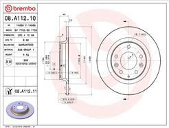 BREMBO 08.A112.11