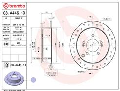 BREMBO 08.A446.1X