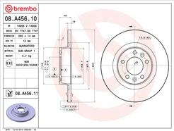 BREMBO 08.A456.11