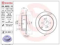 BREMBO 08.A602.11