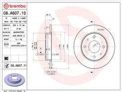 BREMBO 08.A607.11