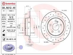 BREMBO 08.A612.4X