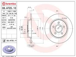 BREMBO 08.A725.11