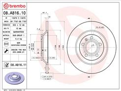BREMBO 08.A816.11