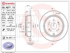 BREMBO 08.A871.11