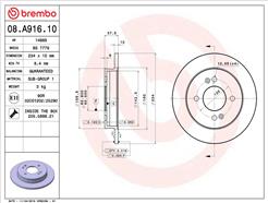 BREMBO 08.A916.10
