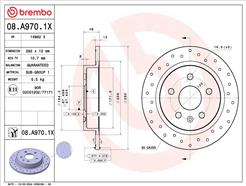 BREMBO 08.A970.1X