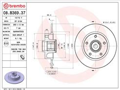 BREMBO 08.B369.37
