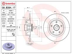 BREMBO 08.B394.17