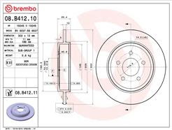 BREMBO 08.B412.11