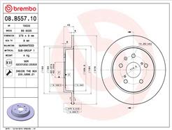 BREMBO 08.B557.10