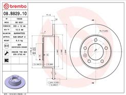 BREMBO 08.B829.10