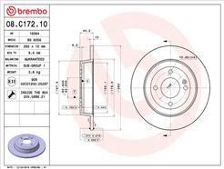 BREMBO 08.C172.10