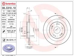 BREMBO 08.C310.11