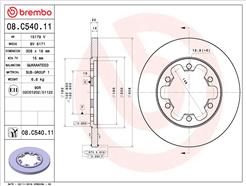 BREMBO 08.C540.11