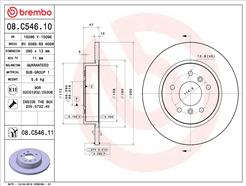 BREMBO 08.C546.11