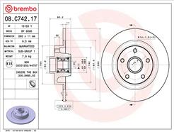 BREMBO 08.C742.17