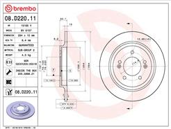 BREMBO 08.D220.11