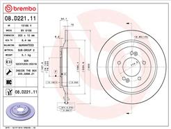 BREMBO 08.D221.11