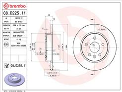 BREMBO 08.D225.11