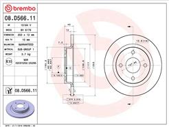 BREMBO 08.D566.11