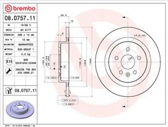 BREMBO 08.D757.11