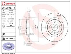 BREMBO 08.D893.11