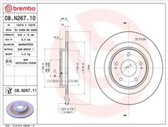BREMBO 08.N267.11