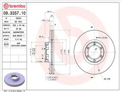 BREMBO 09.3357.10