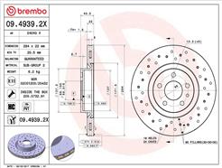 BREMBO 09.4939.2X