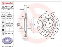 BREMBO 09.4987.2X