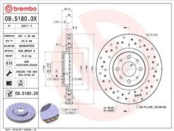 BREMBO 09.5180.3X