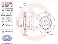 BREMBO 09.5196.11